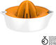 Fiskars Classic Juicer Orange with Container made of Plastic in Orange Color