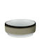 Lukanda Serving Bowl Round Made of Porcelain Gray with Diameter 6.5cm 1pcs