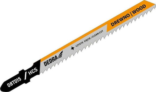 Dedra 08T015 Λάμες για Ξύλο 2τμχ