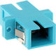 Glasfaser-Adapter AD-SC/SC-MM-OM3 SC-SC Multimode 1 Stück