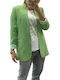 Donna Martha Women's Crepe Blazer Green