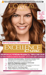 L'Oreal Paris Excellence Creme Hair Dye 6.41 Light Amber Brown