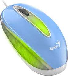 Genius DX-Mini Ενσύρματο Ποντίκι Μπλε