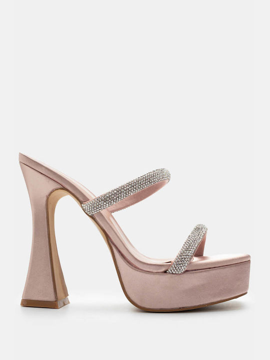 Mules Φιάπα & Strass 4185040-χαλκός