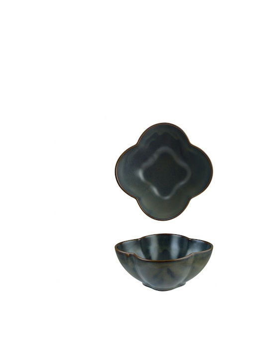 Ready Porcelain Salad Bowl Black 19x19x8cm 6pcs