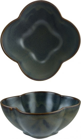 Ready Salatieră din Porțelan Neagră 19x19x8cm 6buc