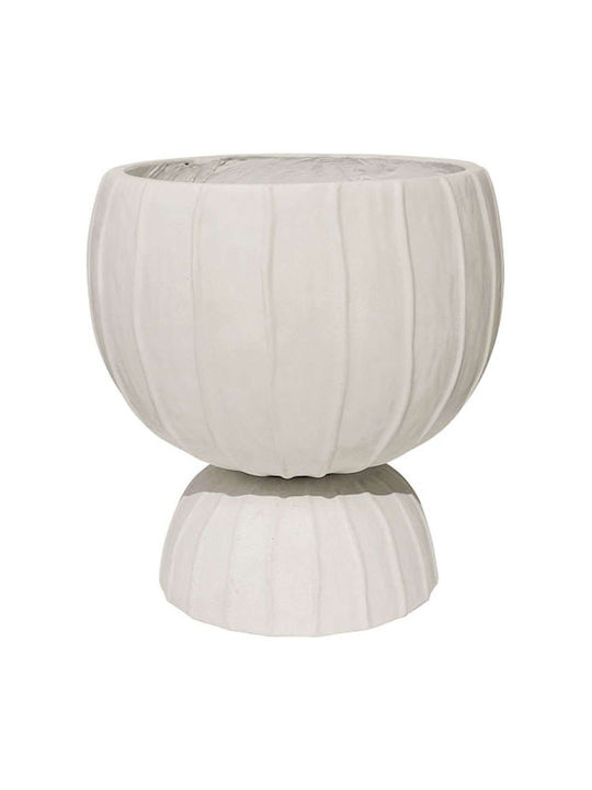 Marhome Pot White 35x35x35cm