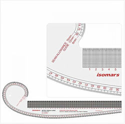 Flexible Sewing Curve Ruler Isomars 52x16cm