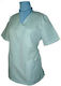 Afoi Papadopouloi Women's Turquoise Medical Blouse
