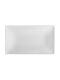 Ready Serving Platter Rectangular made of Porcelain White 29x14.5cm