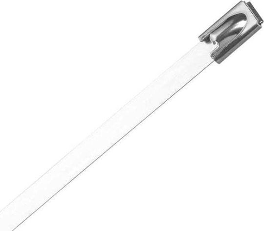 Latin Percussion Pack of 50pcs Gray Plastic Cable Ties LEC-NAR0079-15
