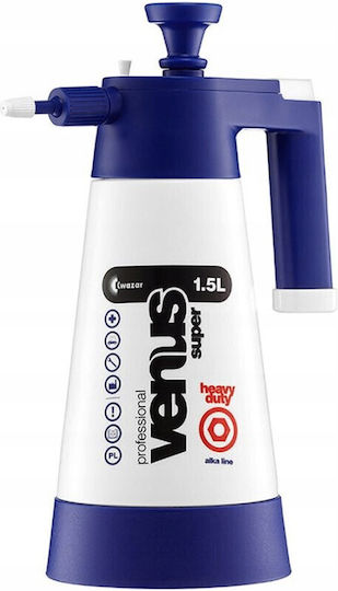 Kwazar Venus Super HD Ψεκαστήρας Προπιέσεως με Χωρητικότητα 1.5lt 2.2bar σε Μπλε χρώμα