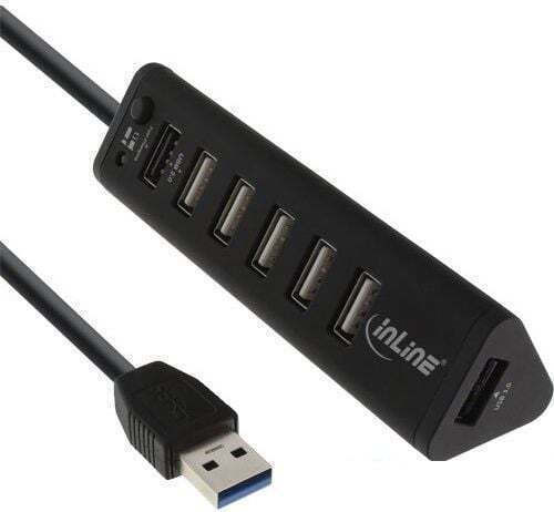 InLine Hub 6 Θυρών USB 3.0 με σύνδεση USB-A