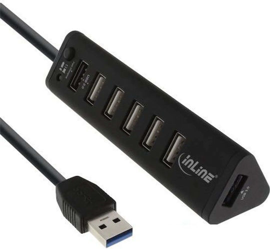 InLine USB 3.0 Hub With 6 USB-A Ports