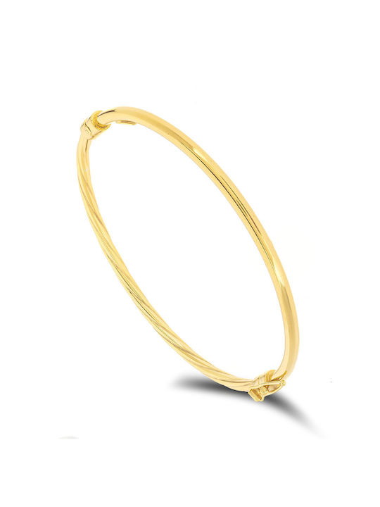 Jools Gold Bangle Bracelet