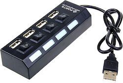 USB Хъб с 4 Порта (USB-A) ZE1AK23QWS28A USB Хъб с 4 Порта (USB-A) ZE1AK23QWS28A