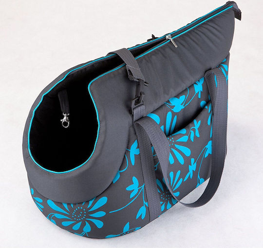 Hobbydog Waterproof Shoulder Bag for Dog and Cat Transport Grey M50xW32xH30cm