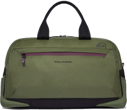 Piquadro Geantă de voiaj Înapoi Verde Textil L52xW27xH29cm