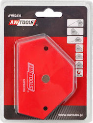 AWTools AW50210 Γωνία Συγκόλλησης με Μαγνητική Ικανότητα 11.5kg & Γωνίες 30° / 45° / 60° / 75° / 90° / 135°