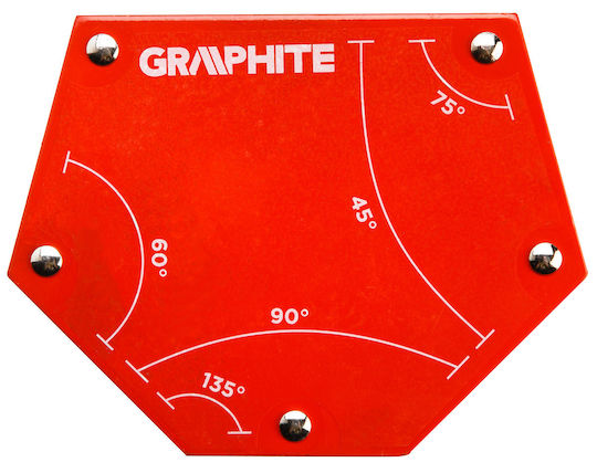 Graphite 56H905 Unghiul de sudare cu capacitate magnetică 34kg & unghiuri 45° / 60° / 75° / 90°