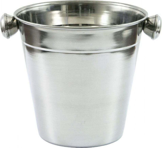 KING Hoff Metallic Silver Wine Cooler 1.5lt With Dimensions 14x13cm