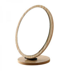 Ecarla_wooden Standing Cosmetic Mirror