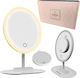 Cosmetic Mirror Humanas Humanas Hs-ml03 White