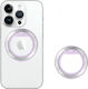 Techsuit Magsafe Phone Ring Mpr2 Round Shape Aluminium Alloy Silver Pink