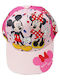 Join Kinderhut Jockey Stoff Sonnenschutz Rosa