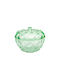 Due esse Plastic Sweet Jar with Lid Transparent 13x10cm