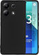 Sonique Back Cover Σιλικόνης Μαύρο (Redmi Note ...