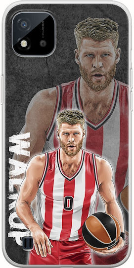 Euroleague Stars - Thomas Walkup Задна корица Силикон Многоцветен (Realme C11 2021)