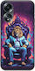 Wild Animals - Lion Back Cover Silicon Multicolor (Oppo A78 5G)