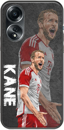 Football Stars - Harry Kane Back Cover Silicone Multicolour (Oppo A78 5G)