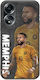 Football Stars - Memphis Depay Netherlands Back Cover Σιλικόνης Πολύχρωμο (Oppo A78 5G)