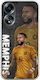 Football Stars - Memphis Depay Netherlands Umschlag Rückseite Silikon Mehrfarbig (Oppo A78 5G)