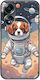 Lost In Space - Dog Задна корица Силикон Многоцветен (Oppo A78 5G)