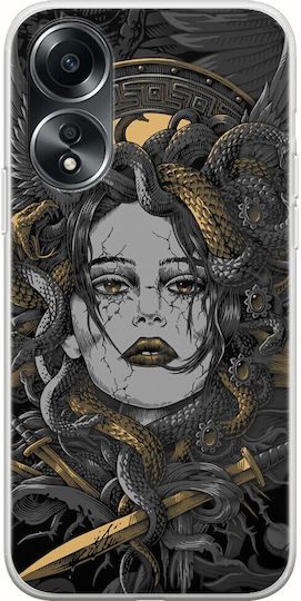 Medussa Back Cover Silicon Multicolor (Oppo A78 5G)