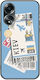Ticket To Kiev Umschlag Rückseite Silikon Mehrfarbig (Oppo A78 5G)