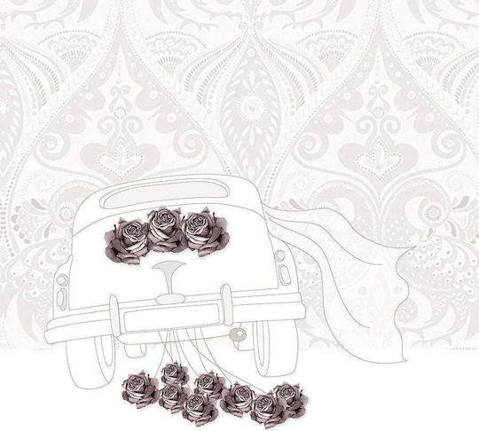 Sauberer Kreation Swarovski Quadratisches Booklet Cl0115 Hochzeitsmaschine