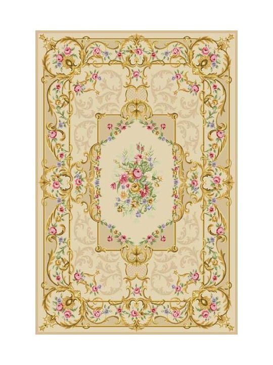 Klonaras Ibiza Aubusson Rug Rectangular Aubusson 515-t