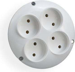 Elgotech Power Strip 4 Sockets without Cable