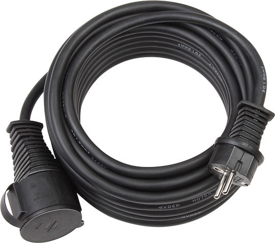 Brennenstuhl Extension Cable Cord 3 x 1.5mm²/10m Black