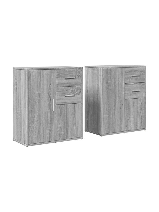 Sideboard Wooden 2τμχ 60x31x70cm