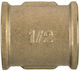 Invena Θηλυκή Σύνδεση Σωλήνα Ορειχάλκινη 1/2" ZM-04-015