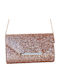 Damentasche Umhängetasche Rose Gold