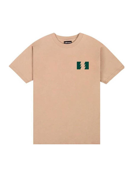 Hundreds T-shirt Μπεζ