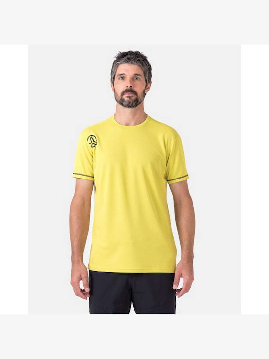 Ternua T-shirt Bărbătesc cu Mânecă Scurtă Galben