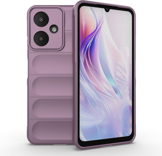 Techsuit Shield Back Cover Σιλικόνης Μωβ (Xiaomi Redmi 13C, Poco M6)