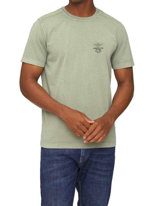 Aeronautica Militare Ανδρικό T-shirt Κοντομάνικο Sage Green